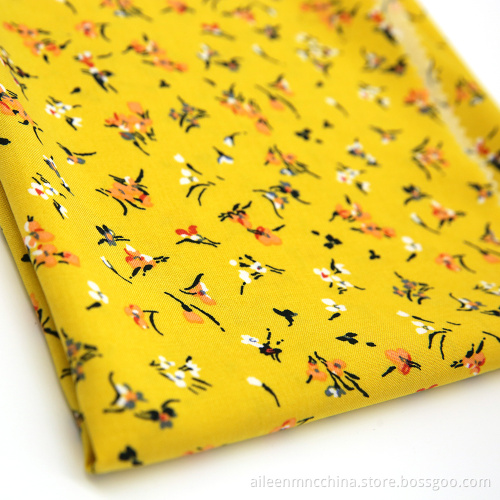 100%viscose challis reactive printed fabric